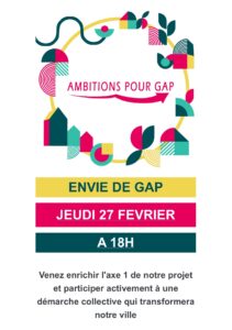 Lire la suite à propos de l’article Envie de Gap #1 – Construisons ensemble le Gap de demain !
